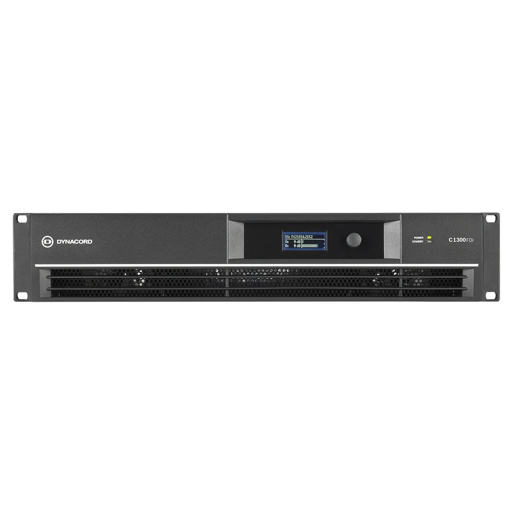 Dynacord C1300FDI 2x650W DSP Power Amplifikatör (ınstall)