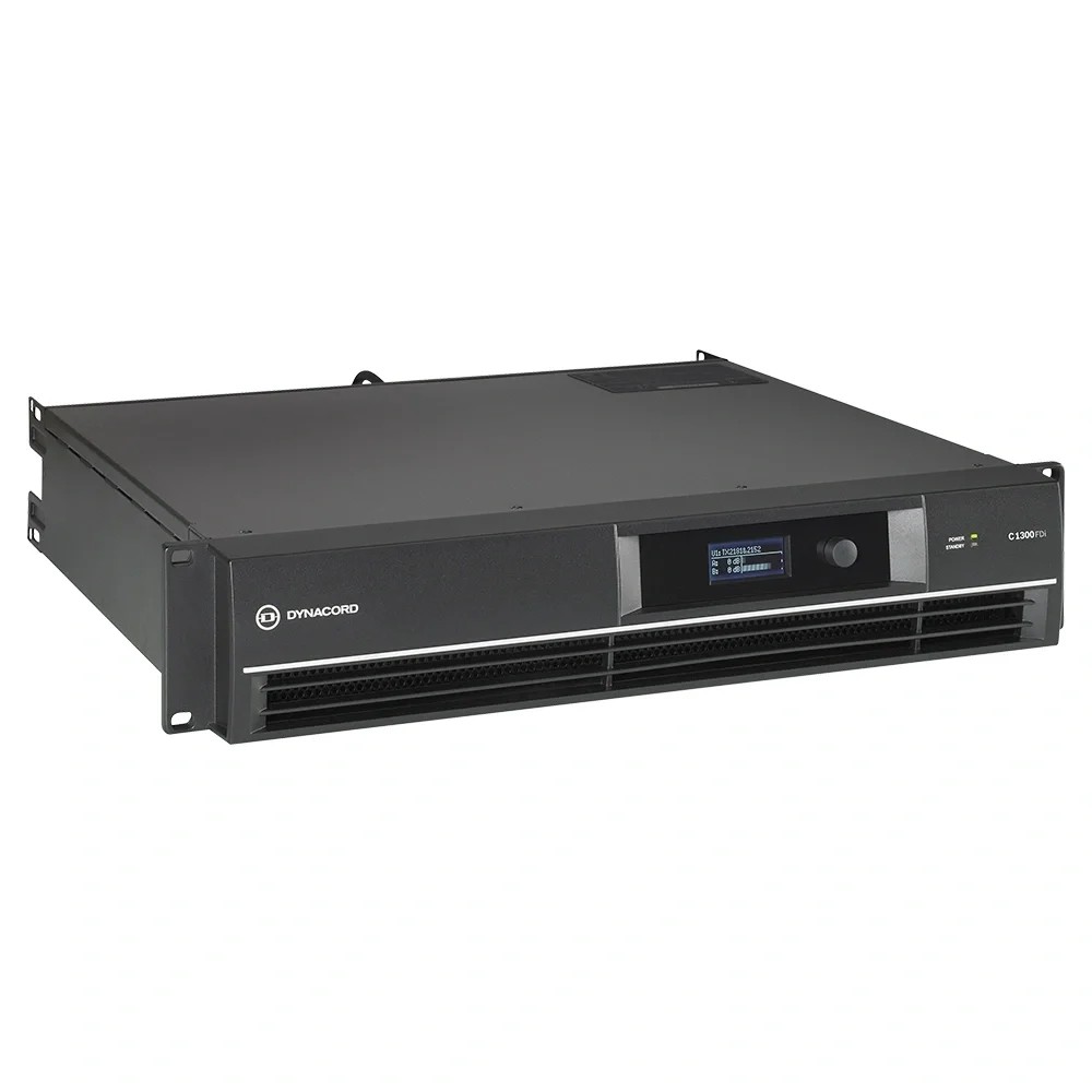 Dynacord C1300FDI 2x650W DSP Power Amplifikatör (ınstall)