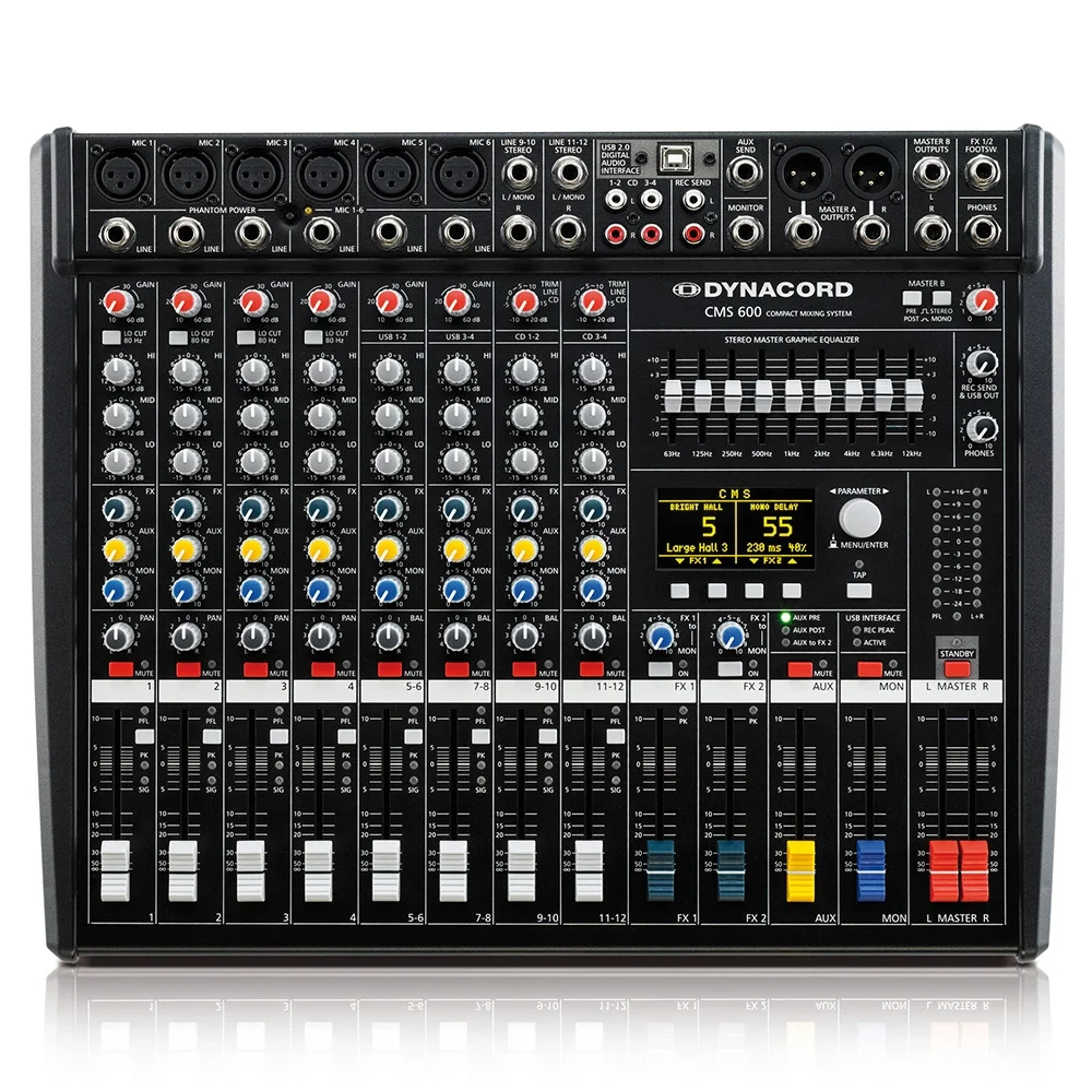 Dynacord CMS 600-3 8-kanal Kompakt Analog Mikser