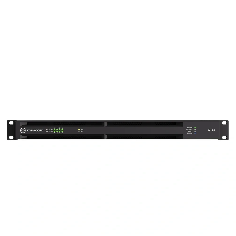 DYNACORD IX15:4 DSP Power Amplifikatör 4x375W