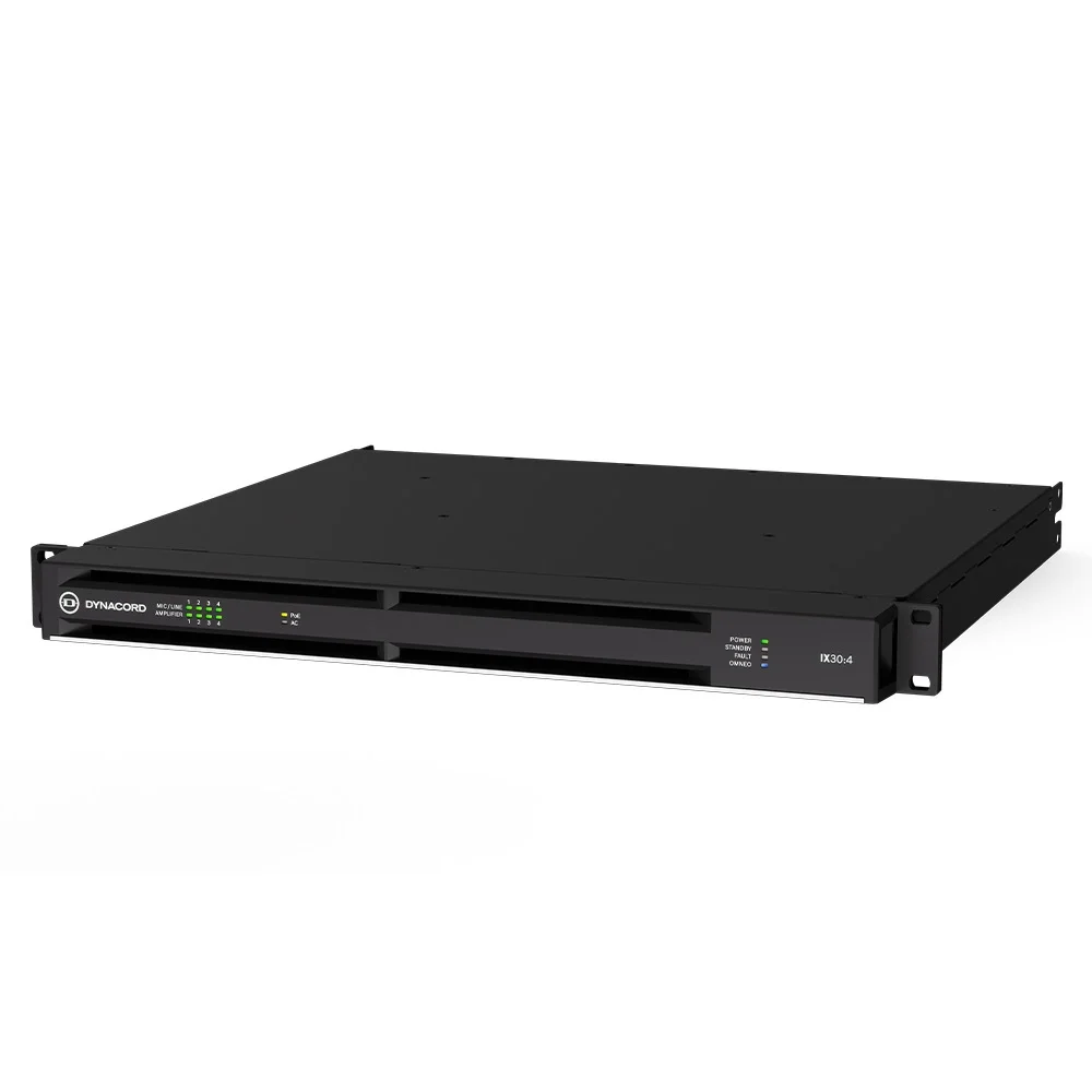 DYNACORD IX30:4 IX Serisi Network  Power Amplifikatör 4-channel DSP