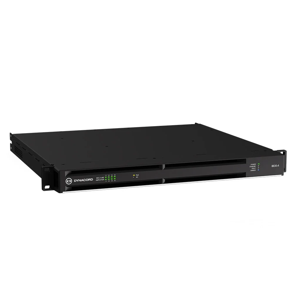 DYNACORD IX30:4 IX Serisi Network  Power Amplifikatör 4-channel DSP
