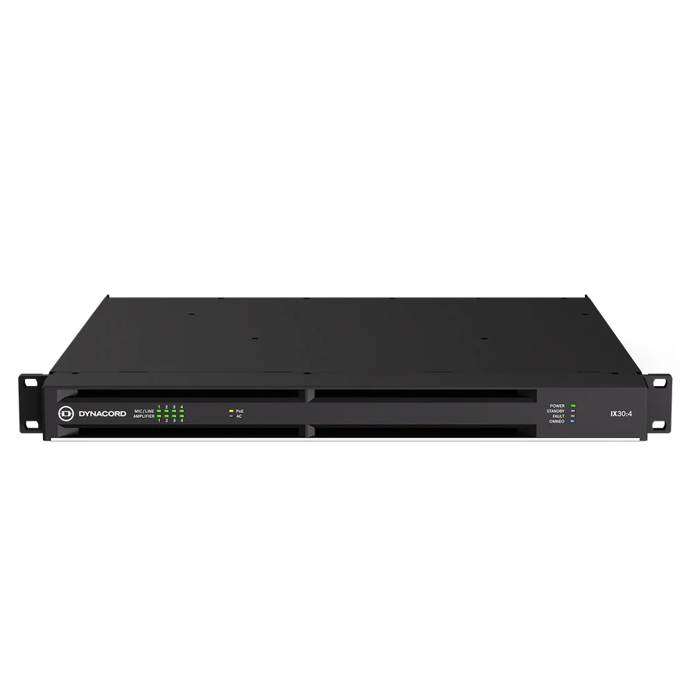 DYNACORD IX30:4 IX Serisi Network  Power Amplifikatör 4-channel DSP