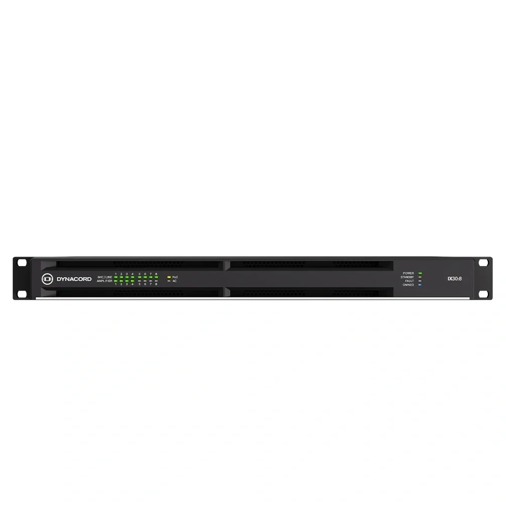 DYNACORD IX30:8 IX Serisi Network Power Amplifikatör 8-channel DSP