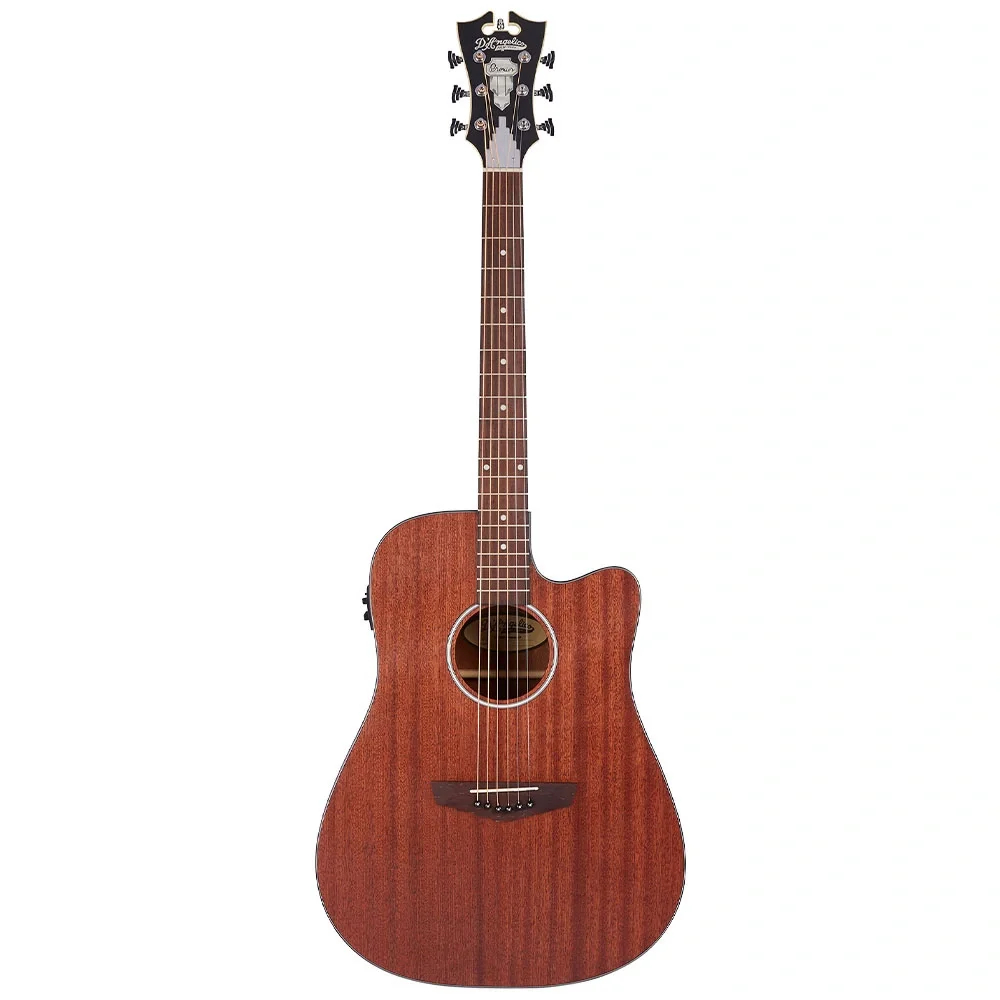 DANGELICO Premier Bowery LS Dreadnought CE Maun Satin Elektro Akustik Gitar