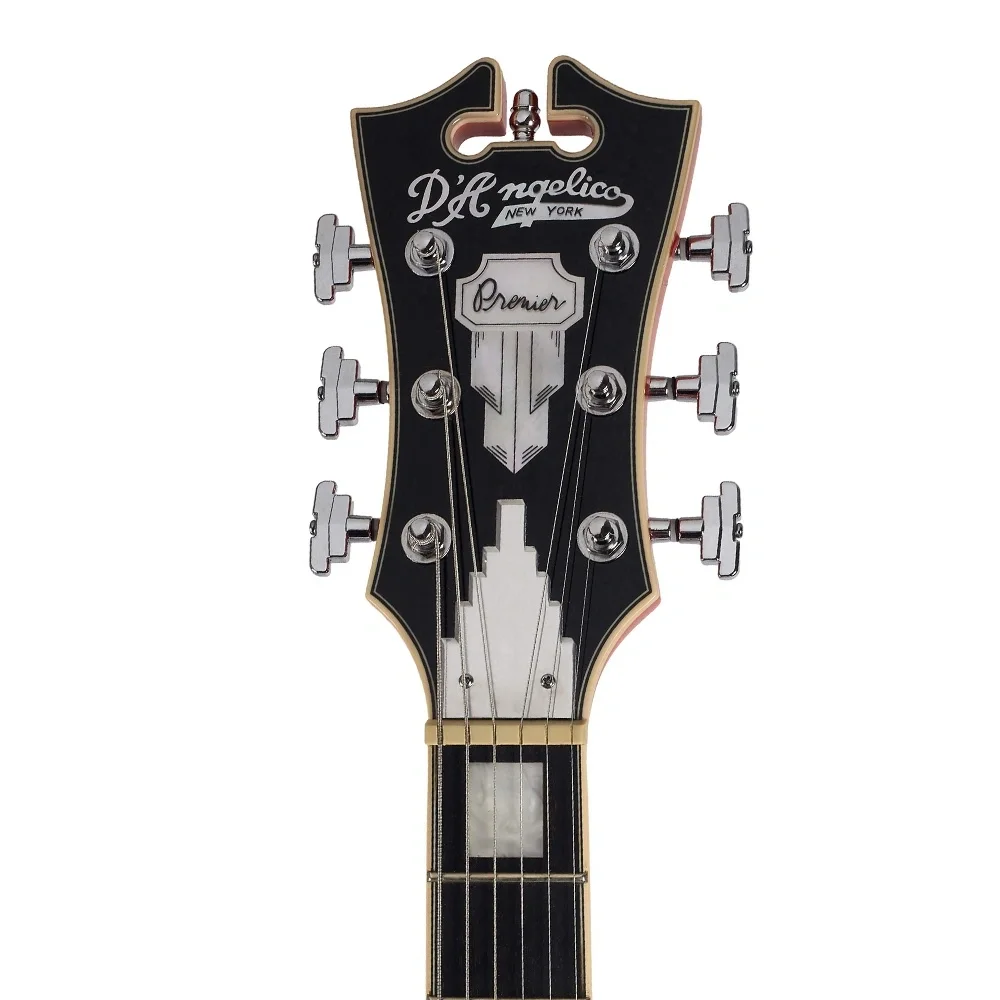 Dangelico DAPSSFRCSCB Premier SS Fiesta Red Elektro Gitar