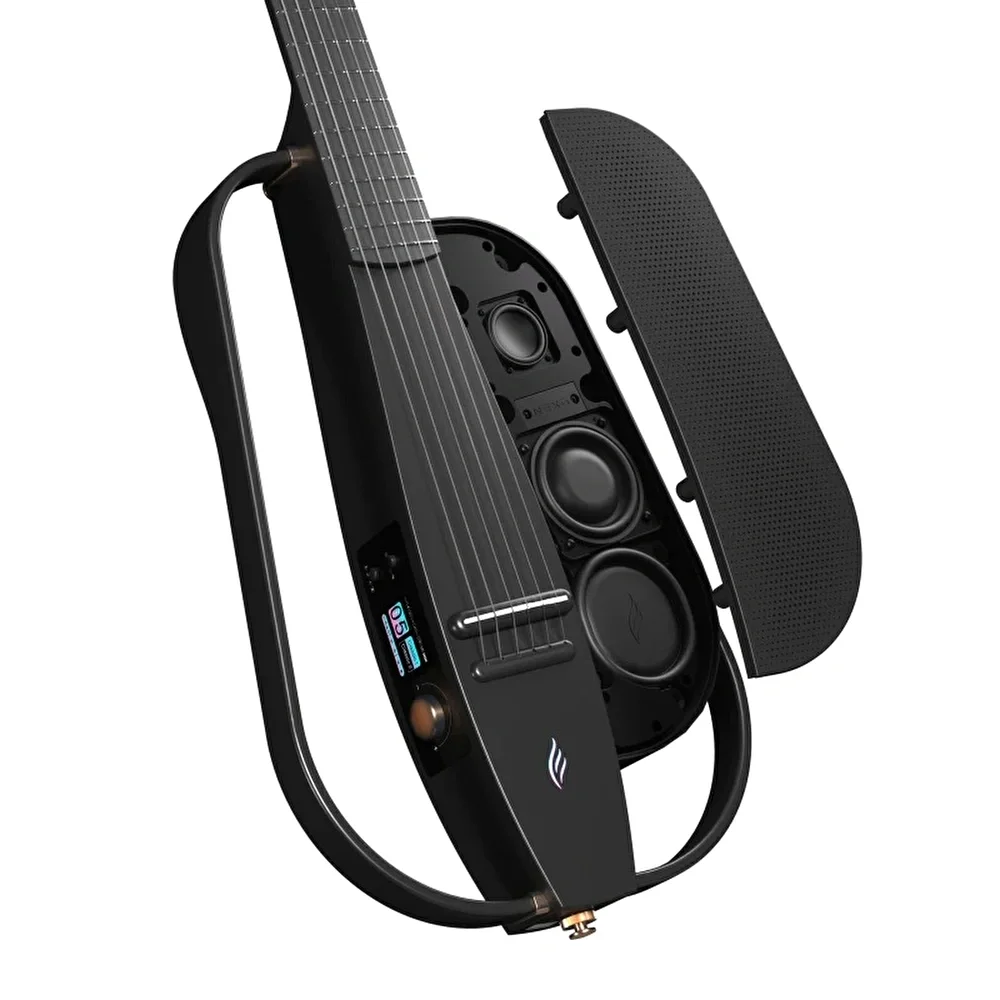 Enya NEXG 2N CL BK Siyah Renk Elektro Klasik Gitar