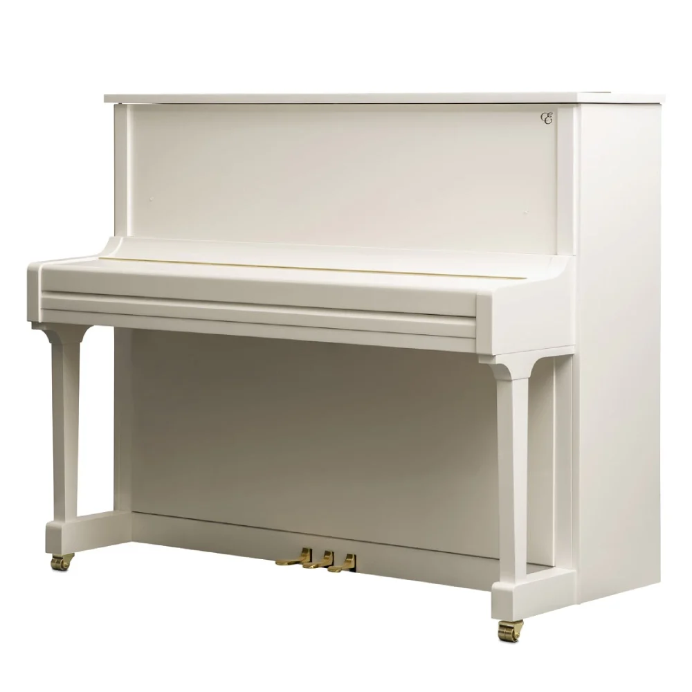 ESSEX EUP-123 E / Parlak Beyaz 123 CM Duvar Piyanosu