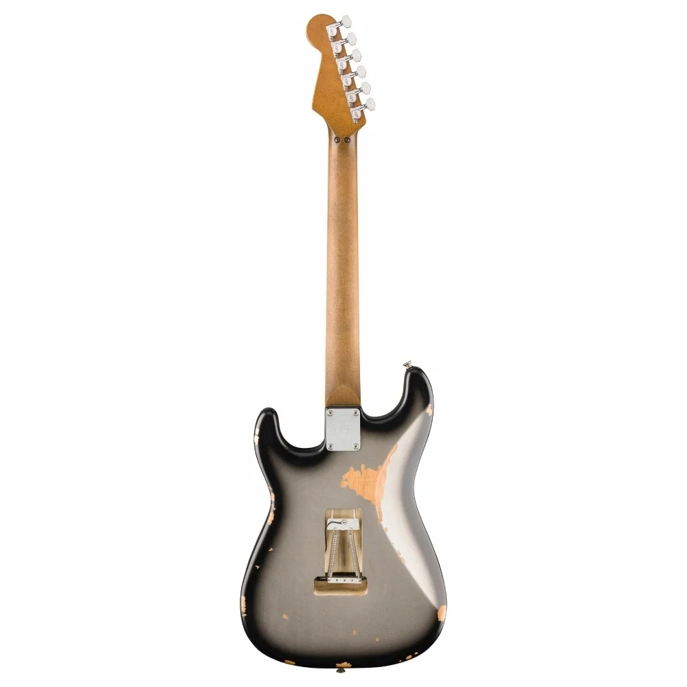 EVH Limited Edition Frankenstein Relic Akçaağaç Klavye Silverburst Elektro Gitar