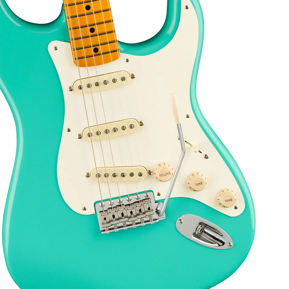 Fender American Vintage II 1957 Stratocaster Akçaağaç Klavye Sea Foam Green Elektro Gitar