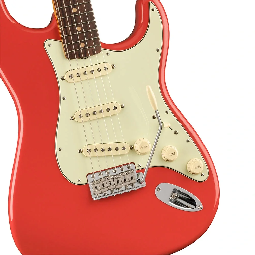 Fender American Vintage II 1961 Stratocaster Gülağacı Klavye Fiesta Red Elektro Gitar