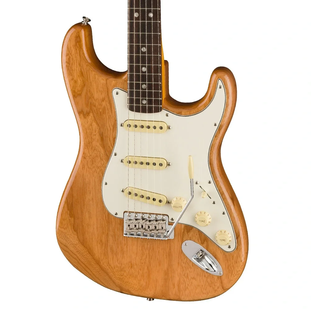 Fender American Vintage II 1973 Stratocaster Gülağacı Klavye Aged Natural Elektro Gitar