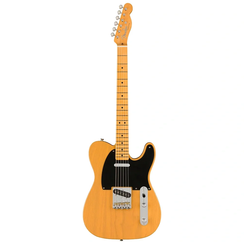 Fender American Vintage II 1951 Telecaster Akçaağaç Klavye Butterscotch Blonde Elektro Gitar
