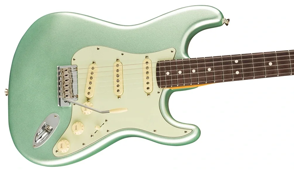 Fender American Professional II Stratocaster Gülağacı Klavye Mystic Surf Green Elektro Gitar