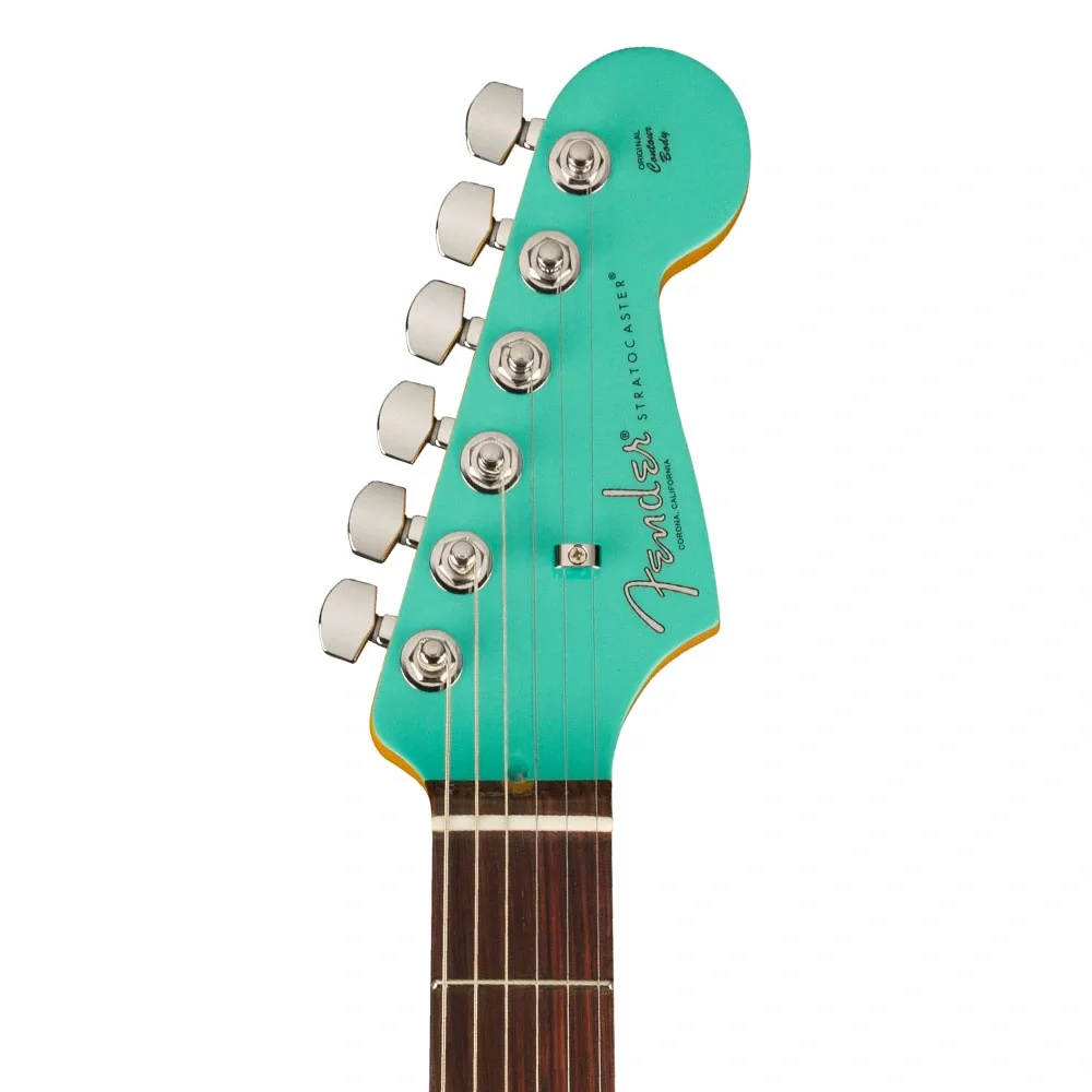 Fender LTD American Professional II Stratocaster Gülağacı Klavye Sea Foam Green Elektro Gitar
