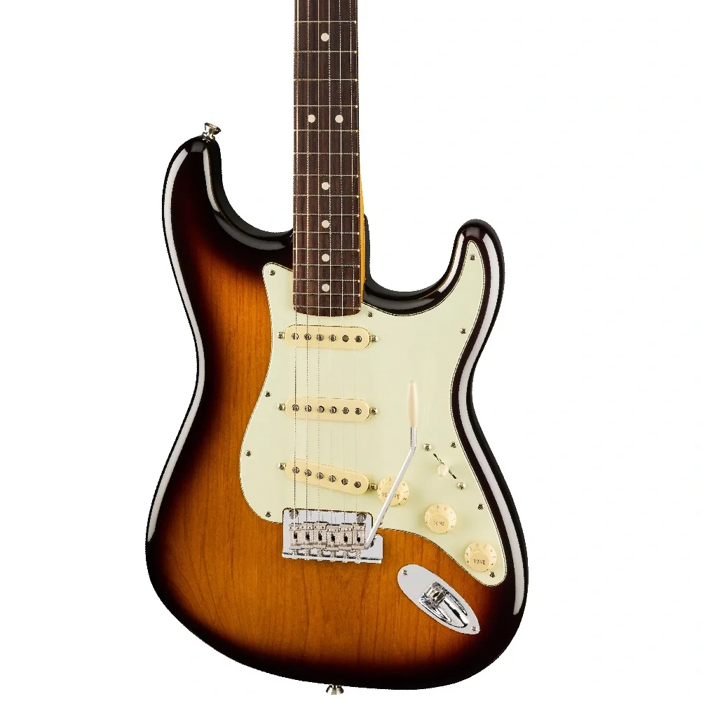 Fender American Professional II 70th Anniversary Stratocaster Gülağacı Klavye 2 Color Sunburst Elektro Gitar