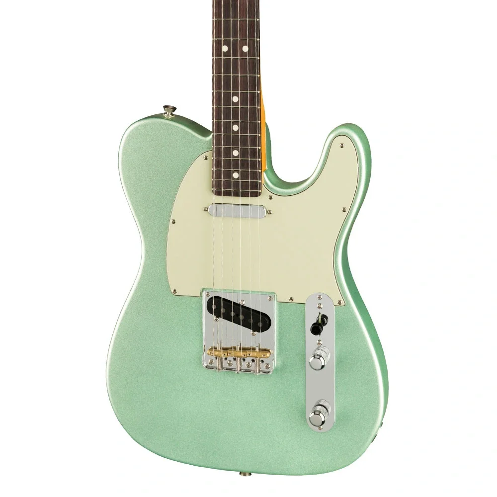 Fender American Professional II Telecaster Gülağacı Klavye Mystic Surf Green Elektro Gitar