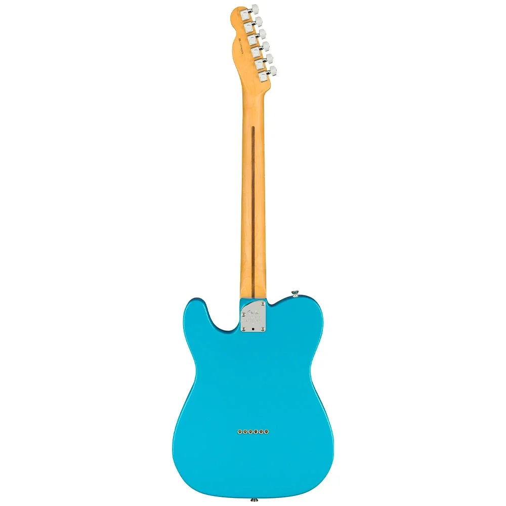 Fender American Professional II Telecaster Akçaağaç Klavye Miami Blue Elektro Gitar