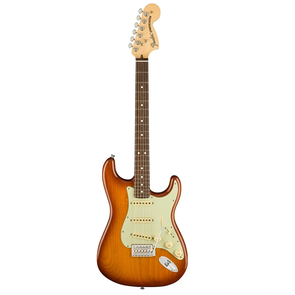 Fender American Performer Stratocaster Gülağacı Klavye Honey Burst Elektro Gitar