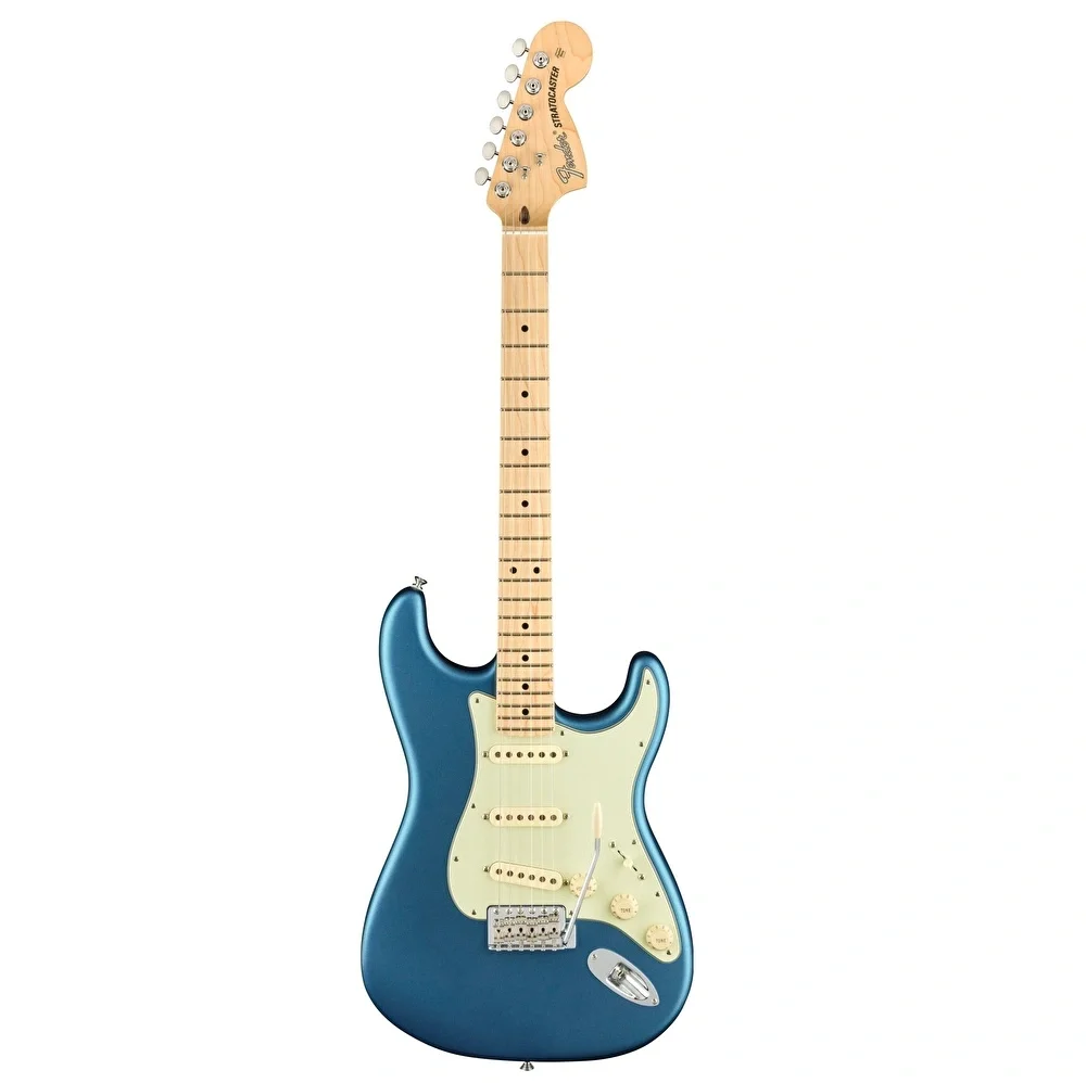 Fender American Performer Stratocaster Akçaağaç Klavye Satin Lake Placid Blue Elektro Gitar
