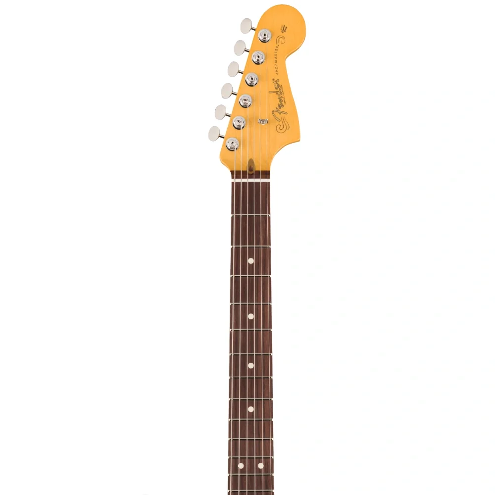 Fender American Professional Classic Jazzmaster Gülağacı Klavye Faded Dakota Kırmızı Elektro Gitar