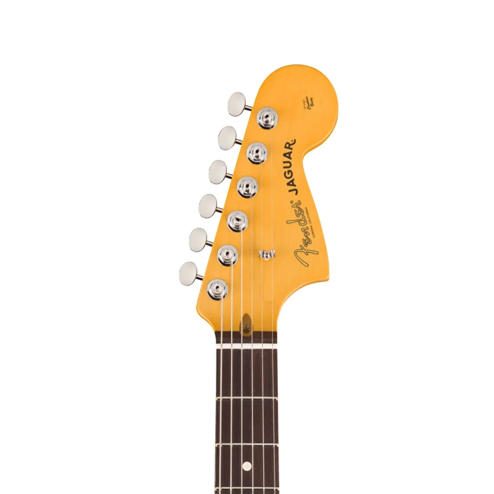 Fender American Professional Classic Jaguar Gülağacı Klavye Faded Sherwood Green Metallic Elektro Gitar