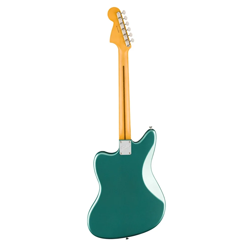 Fender American Professional Classic Jaguar Gülağacı Klavye Faded Sherwood Green Metallic Elektro Gitar