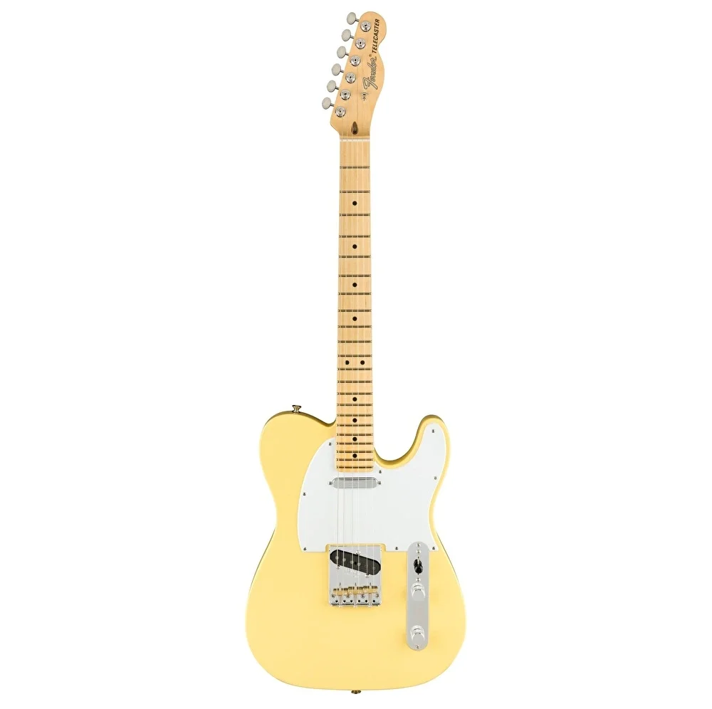 Fender American Performer Telecaster Akçağaç Klavye Vintage White Elektro Gitar