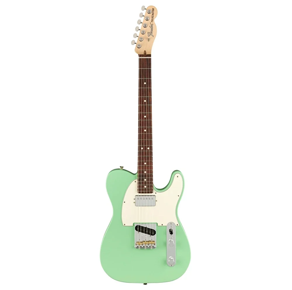 Fender American Performer Telecaster w/Humbucker Gülağacı Klavye Satin Surf Green Elektro Gitar