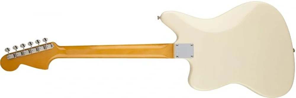 Fender Johnny Marr Jaguar Gülağacı Klavye Olympic White Elektro Gitar