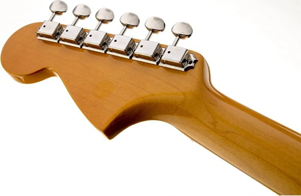 Fender Johnny Marr Jaguar Gülağacı Klavye Olympic White Elektro Gitar