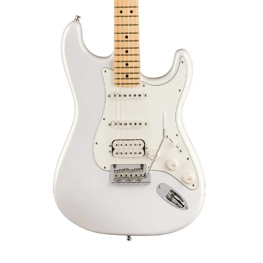 Fender Juanes Stratocaster Akçaağaç Klavye Luna White Elektro Gitar