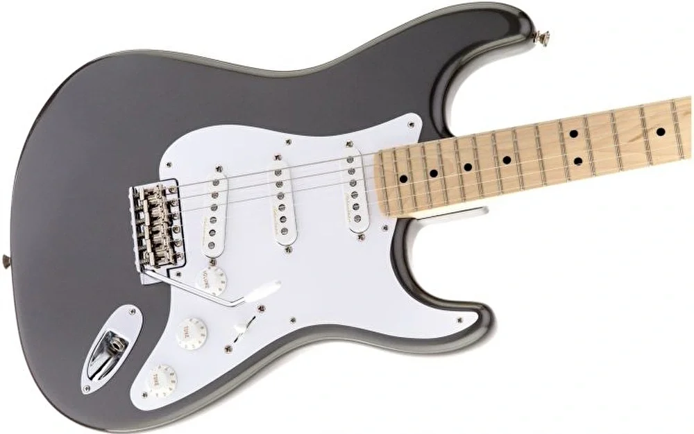 Fender Eric Clapton Stratocaster Akçaağaç Klavye Pewter Elektro Gitar