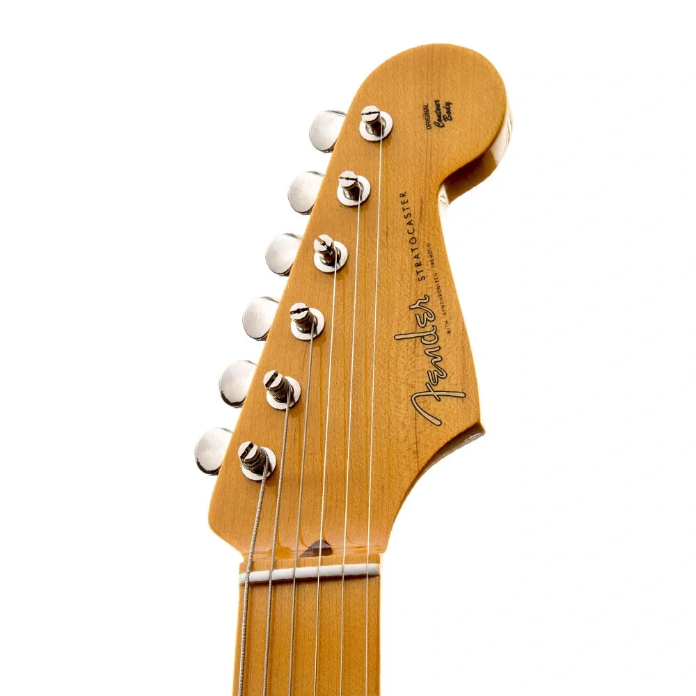 Fender Eric Johnson Stratocaster Akçaağaç Klavye White Blonde Elektro Gitar