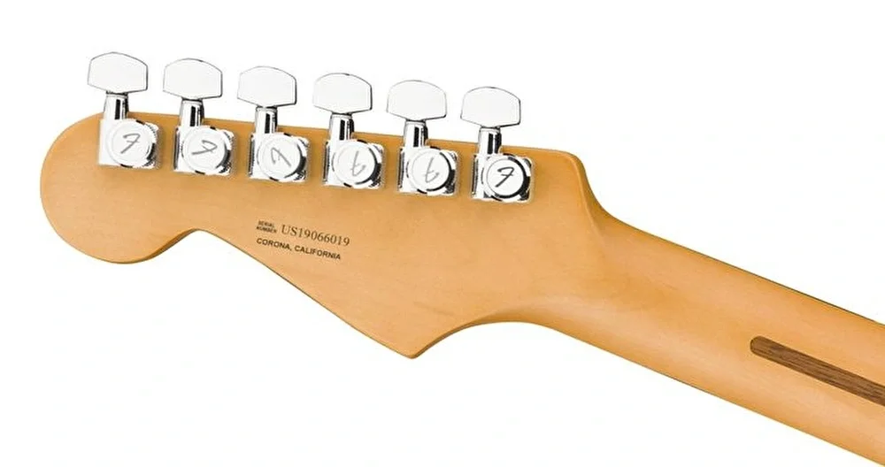 Fender American Ultra Stratocaster HSS Gülağacı Klavye Cobra Blue Elektro Gitar