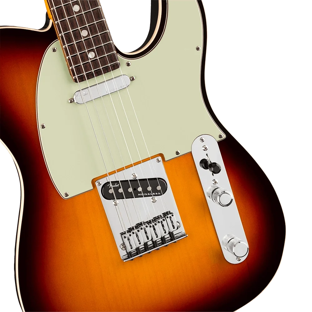 Fender American Ultra Telecaster Gülağacı Klavye Ultraburst Elektro Gitar