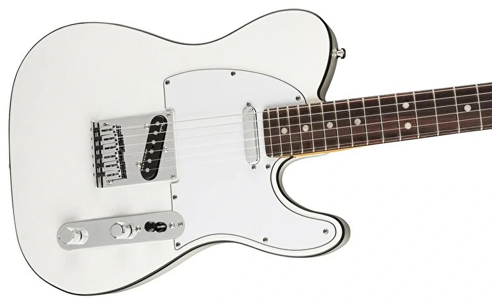 Fender American Ultra Telecaster Gülağacı Klavye Arctic Pearl Elektro Gitar