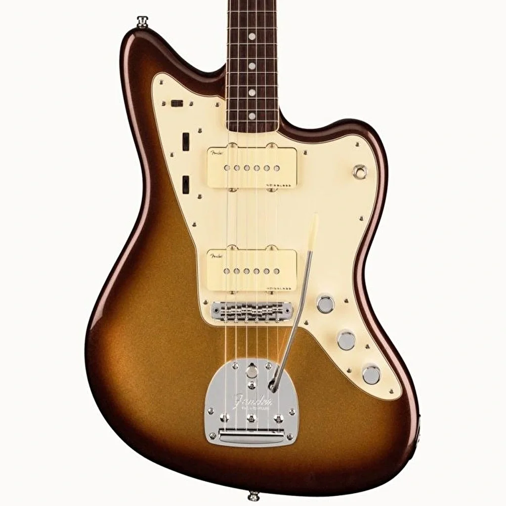 Fender American Ultra Jazzmaster Gülağacı Klavye Mocha Burst Elektro Gitar