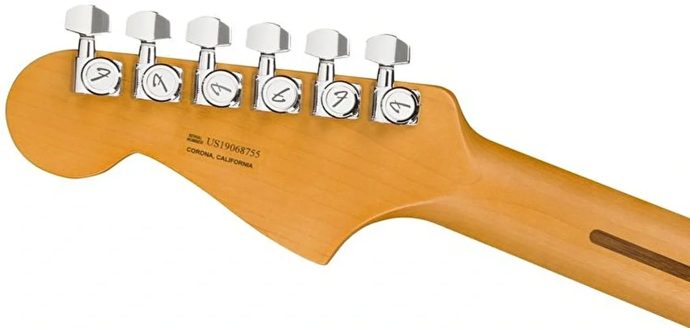 Fender American Ultra Jazzmaster Akçaağaç Klavye Cobra Blue Elektro Gitar