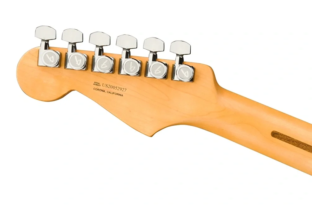 Fender American Ultra Luxe Stratocaster Akçaağaç Klavye Plasma Red Burst Elektro Gitar