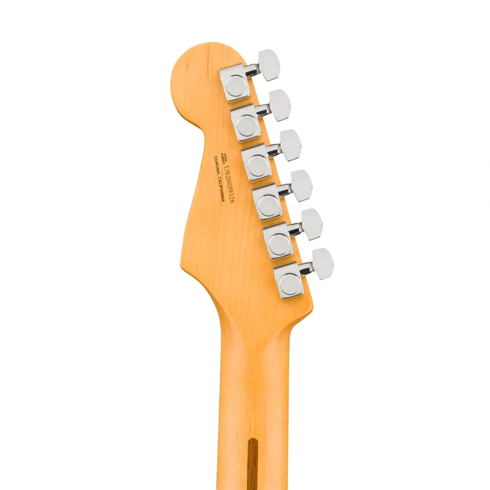 Fender American Ultra Luxe Stratocaster Akçaağaç Klavye Silverburst Elektro Gitar