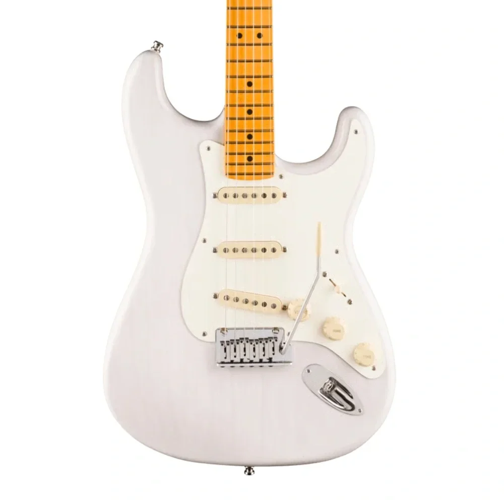 Fender American Ultra Luxe Vintage 50s Stratocaster Akçaağaç Klavye White Blonde Elektro Gitar