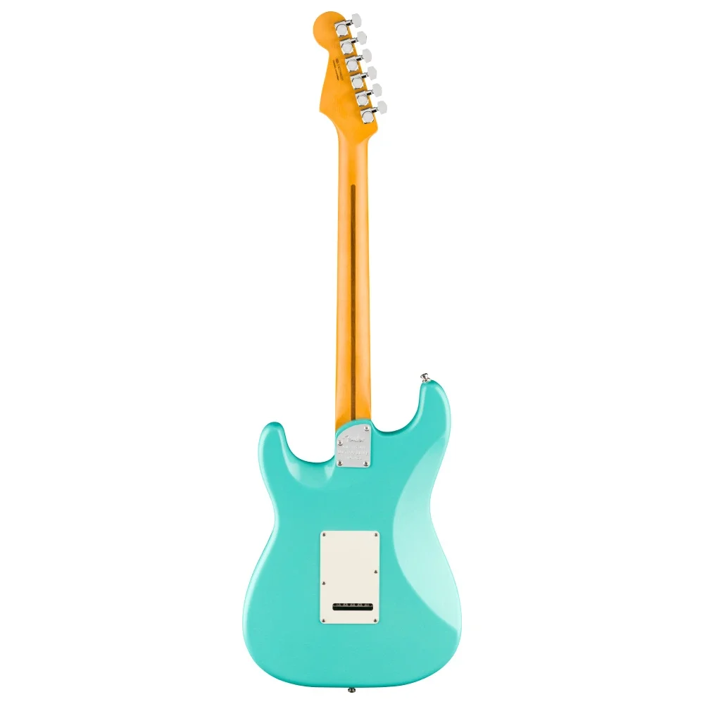 FENDER American Ultra Luxe Vintage 60s Stratocaster HSS Gülağacı Klavye Sea Foam Green Elektro Gitar