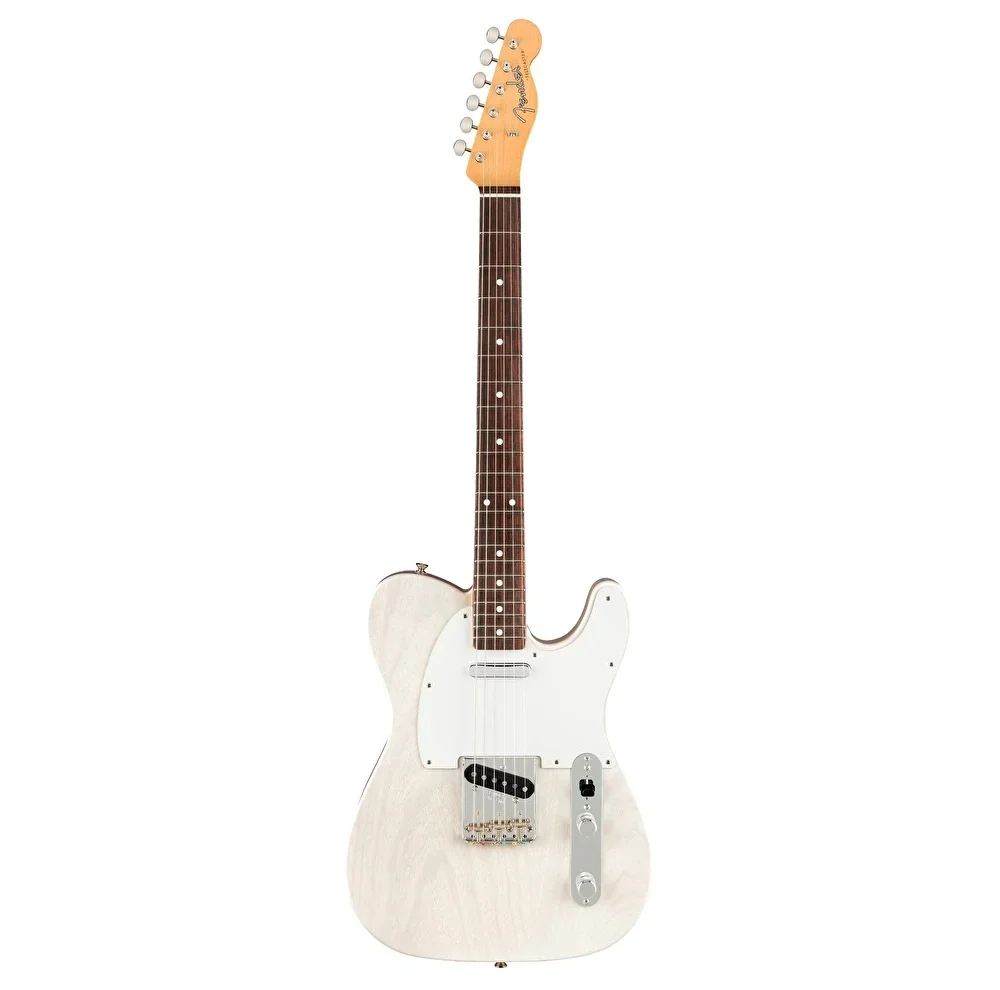 Fender Jimmy Page Mirror Telecaster Gülağacı Klavye White Blonde Elektro Gitar