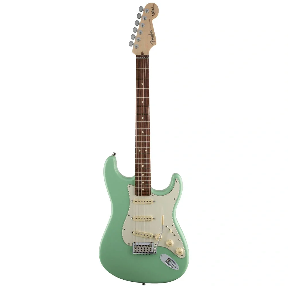 Fender Jeff Beck Stratocaster Gülağacı Klavye Surf Green Elektro Gitar