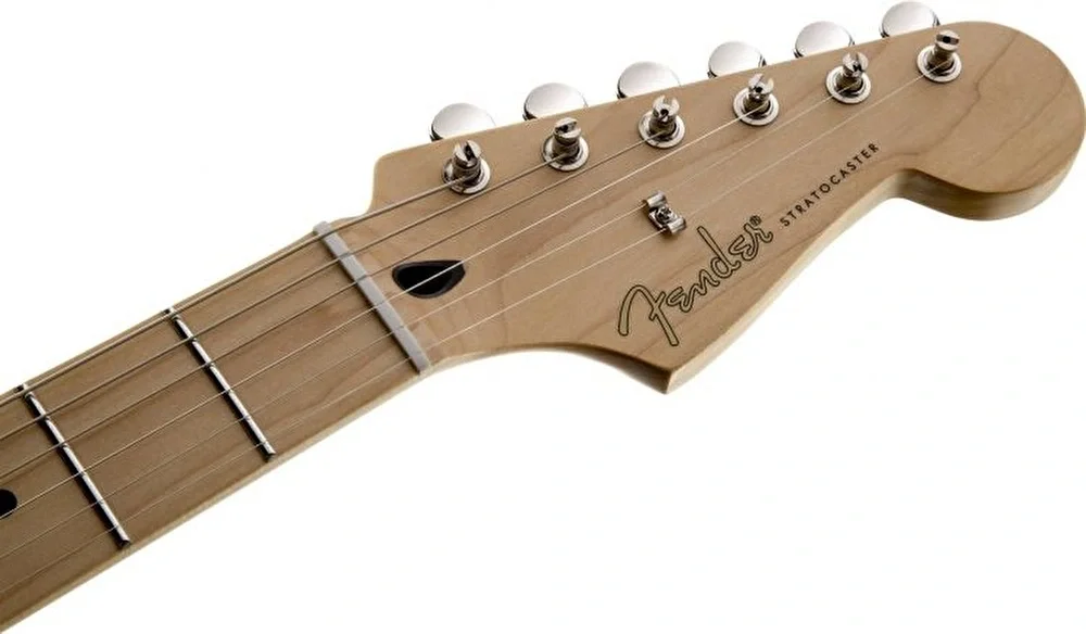 Fender Jimmie Vaughan Tex Mex Strat Akçaağaç Klavye Olympic White Elektro Gitar