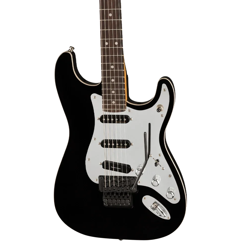 Fender Tom Morello Stratocaster Gülağacı Klavye Black Elektro Gitar