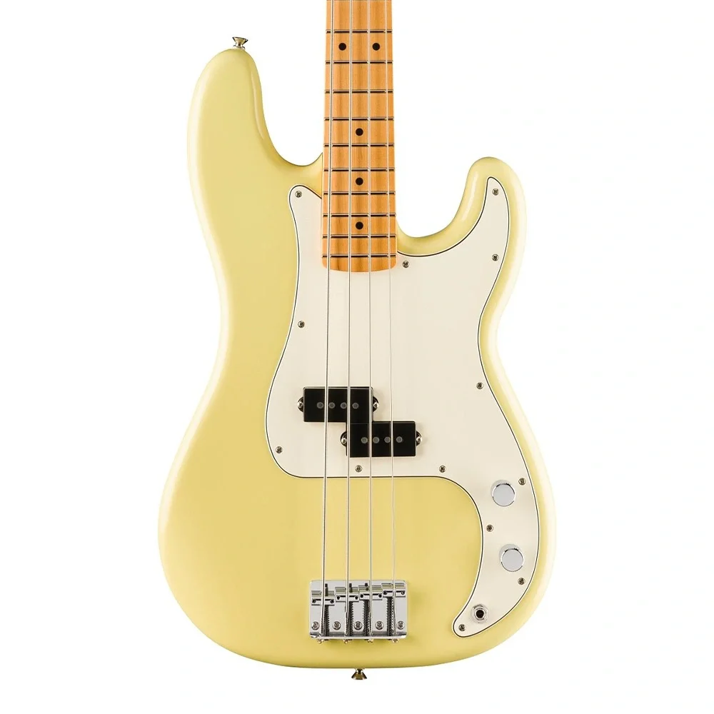 Fender Player II Precision Bass Akçaağaç Klavye Hialeah Yellow Bas Gitar