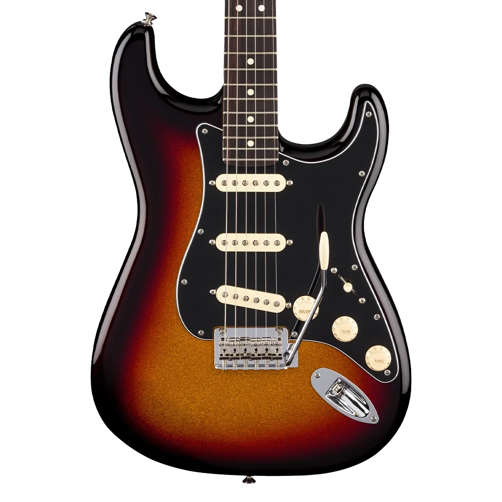 Fender Limited Edition Player II Stratocaster® Slab Gülağacı Klavye Sparkle 3-Color Sunburst Renk Elektro Gitar