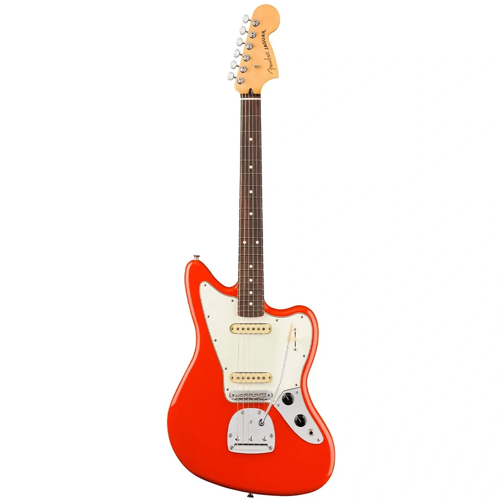 Fender Player II Jaguar Gülağacı Klavye Coral Red Elektro Gitar